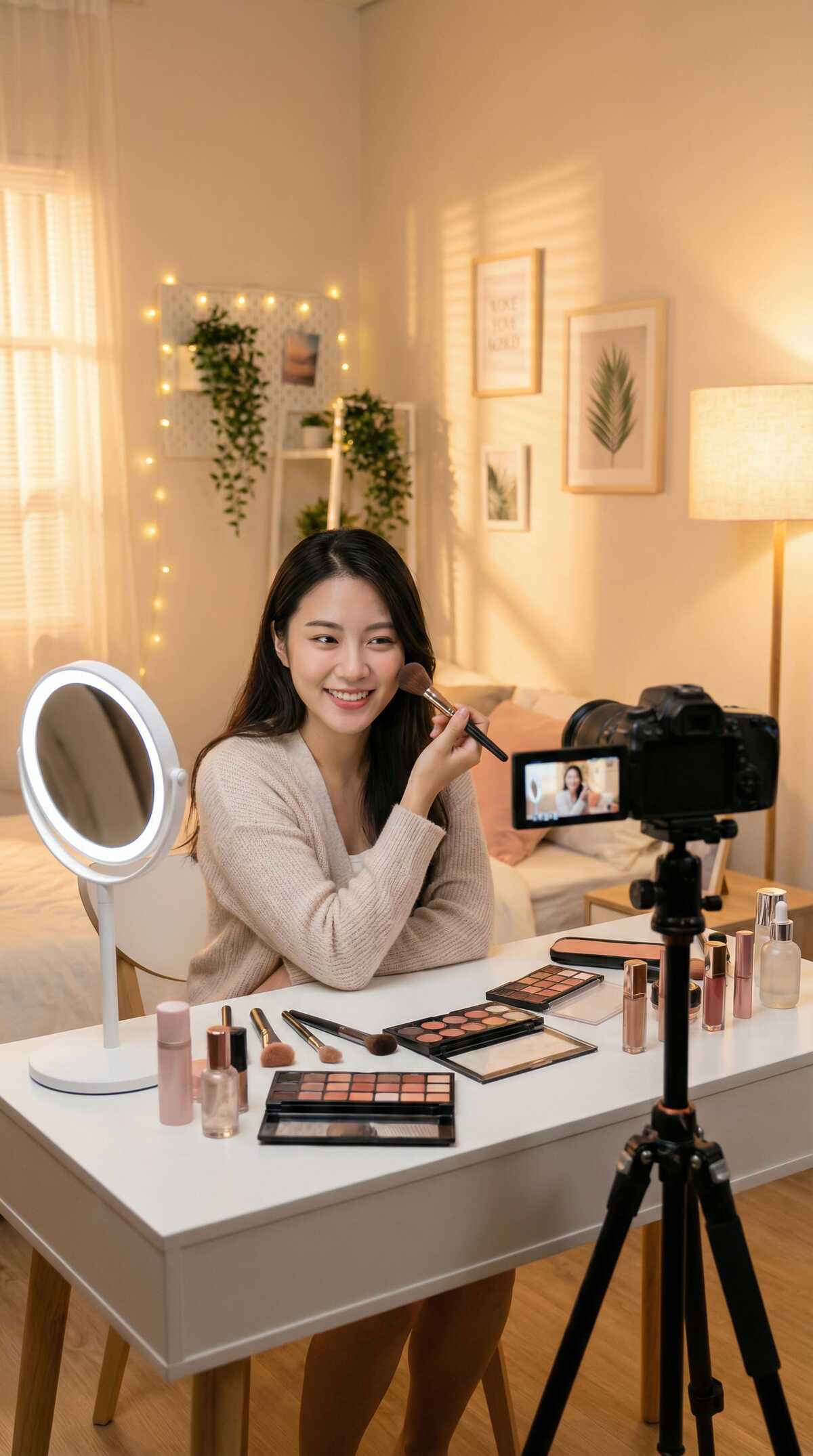 小马拉大车美妆视频